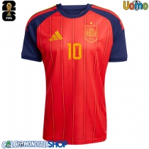 Maglie da calcio Spagna Dani Olmo #10 Prima Maglia Mondiali 2026  Manica Corta